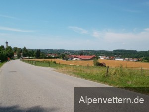 Am Badbichl gibt es einen schönen Blick auf das Fünf-Seen-Land