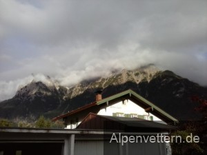 In Mittenwald hat man einen sehr guten Blick auf den Karwendel (Foto: Sascha Resch)