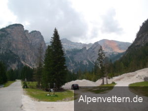 Die Strecke hinauf zu den Plätzwiesen sorgt für echtes Dolomiten-Feeling