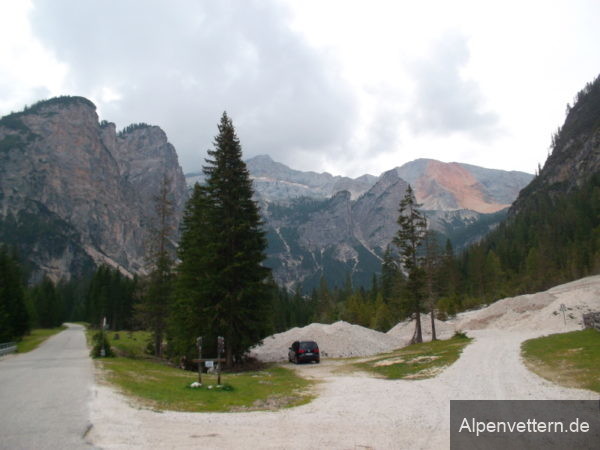 Die Strecke hinauf zu den Plätzwiesen sorgt für echtes Dolomiten-Feeling